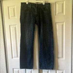 Men's Blue Jeans 36X32 Buffalo David Bitton